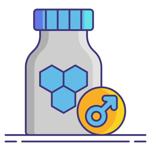 Hormone therapy Flaticons Lineal Color icon