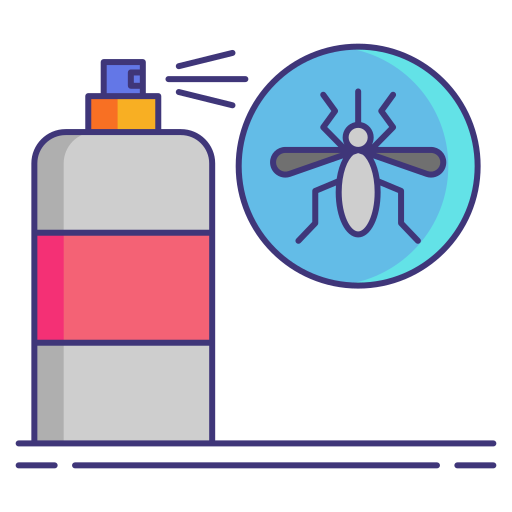 insektenspray Flaticons Lineal Color icon