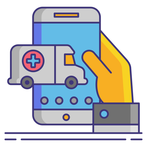 Medical app Flaticons Lineal Color icon