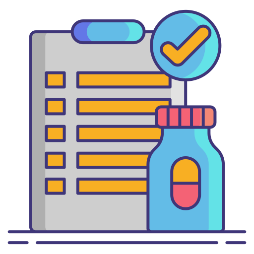 Medical report Flaticons Lineal Color icon