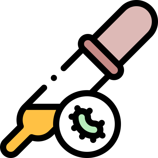 pipette Detailed Rounded Lineal color icon