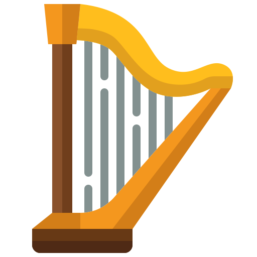 harpa Generic Flat Ícone