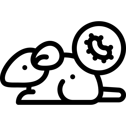 mysz Detailed Rounded Lineal ikona