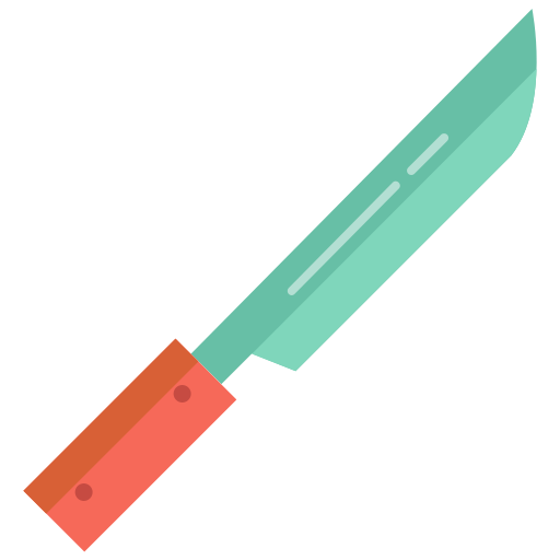 Knife Mangsaabguru Flat icon