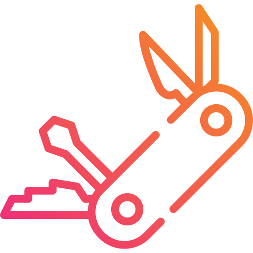 multi-ferramentas Mangsaabguru Lineal Gradient Ícone