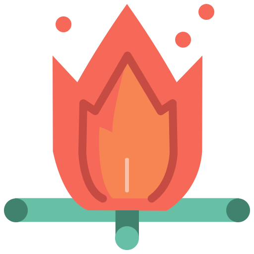 Campfire Mangsaabguru Flat icon