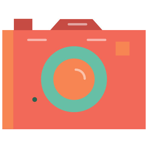 カメラ Mangsaabguru Flat icon
