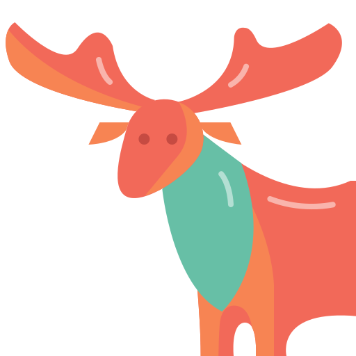 Deer Mangsaabguru Flat icon