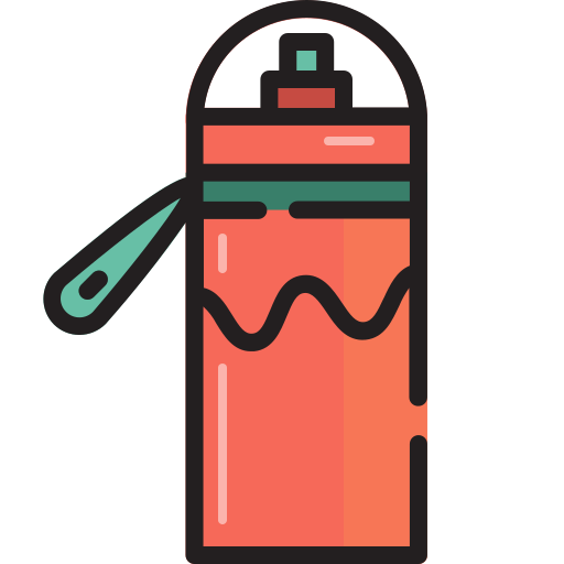 flasche Mangsaabguru Lineal Color icon