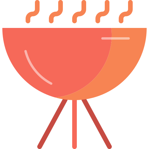 Cooking stove Mangsaabguru Flat icon