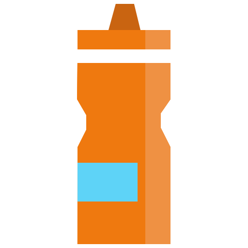 botella deportiva Mangsaabguru Flat icono