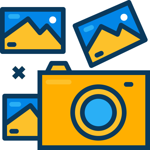 Photography Mangsaabguru Lineal Color icon