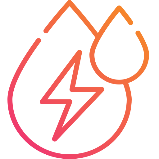 elektryczny Mangsaabguru Lineal Gradient ikona