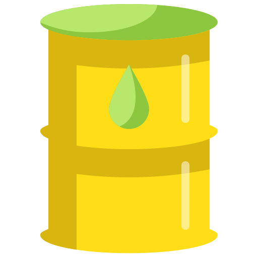 Oil barrel Mangsaabguru Flat icon