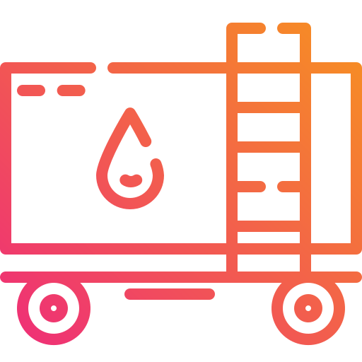 Нефтяной грузовик Mangsaabguru Lineal Gradient иконка