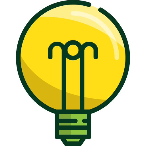 Light bulb Mangsaabguru Lineal Color icon