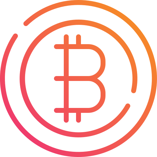bitcoin Mangsaabguru Lineal Gradient icon