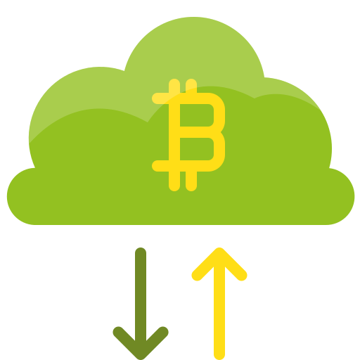 Bitcoins Mangsaabguru Flat icon