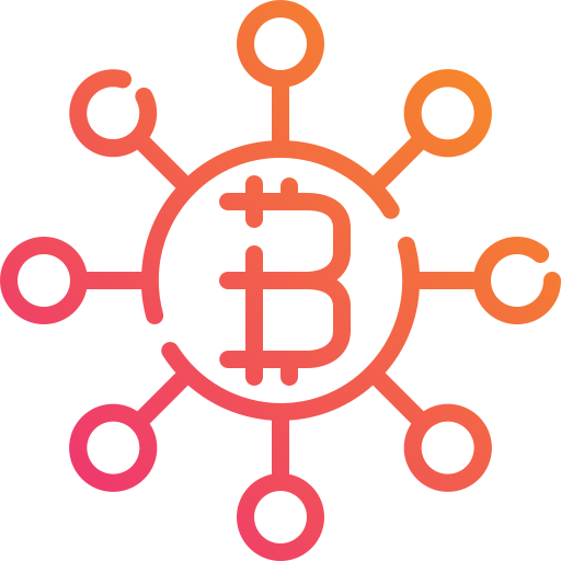 blockchain Mangsaabguru Lineal Gradient Icône