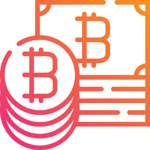 Bitcoins Mangsaabguru Lineal Gradient icon
