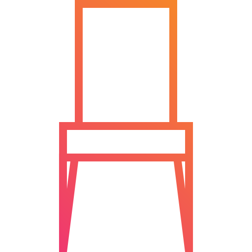 krzesło Mangsaabguru Lineal Gradient ikona
