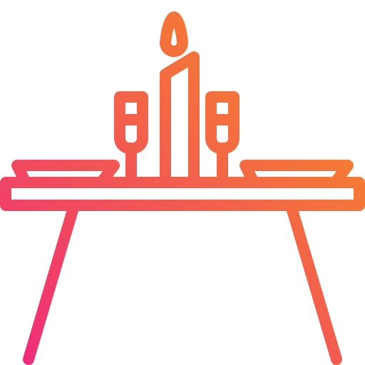 Обеденный стол Mangsaabguru Lineal Gradient иконка