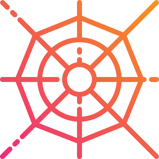 spinneweb Mangsaabguru Lineal Gradient icoon