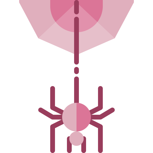 spinnenweb Mangsaabguru Flat icoon
