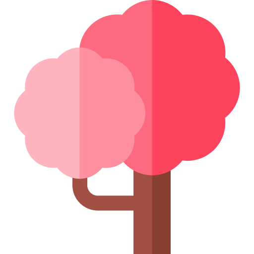 Миндальное дерево Basic Straight Flat иконка