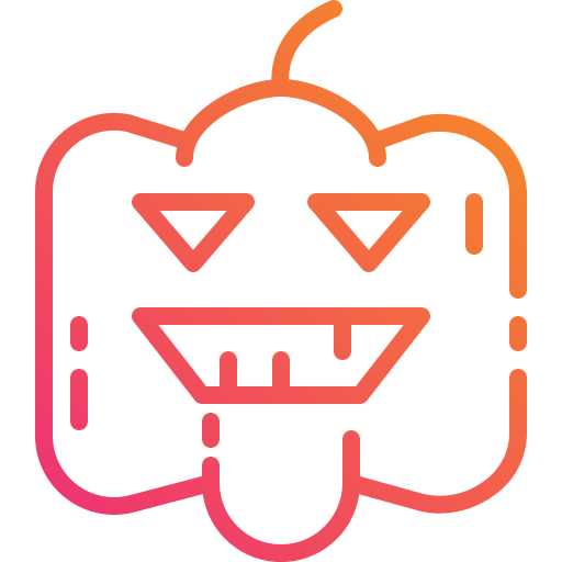 かぼちゃ Mangsaabguru Lineal Gradient icon