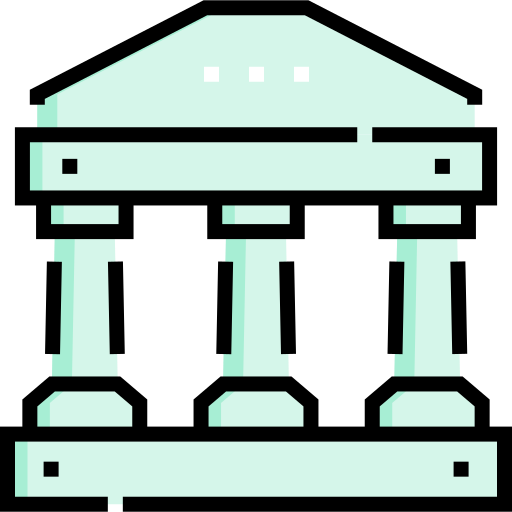 банк Detailed Straight Lineal color иконка
