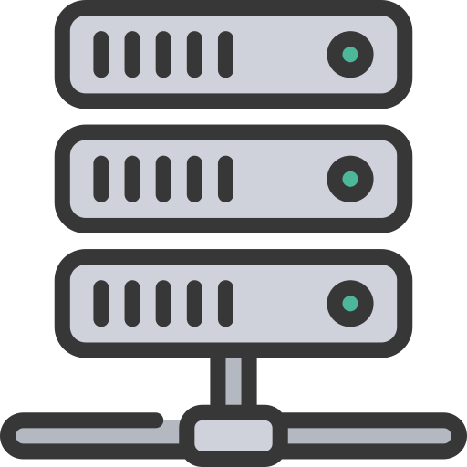 Network server Juicy Fish Soft-fill icon
