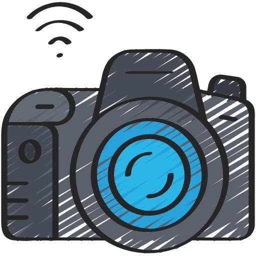 dslr-camera Juicy Fish Sketchy icoon