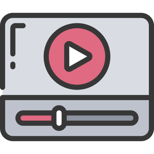 Video player Juicy Fish Soft-fill icon