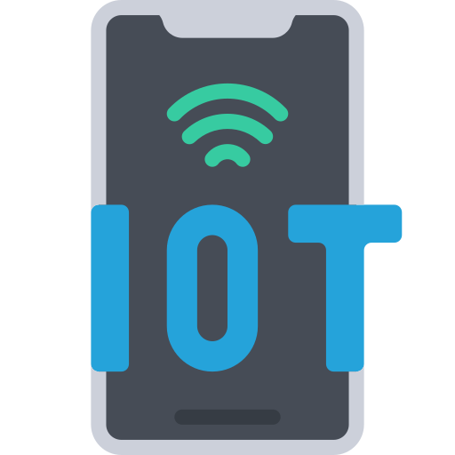 Internet of things Juicy Fish Flat icon
