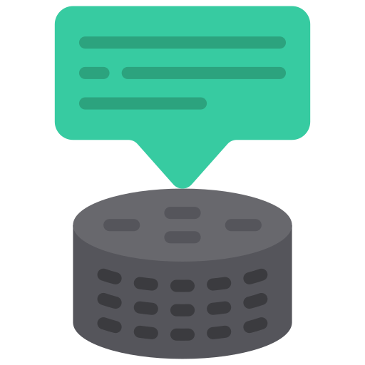 Voice assistant Juicy Fish Flat icon