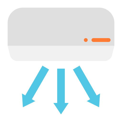 klimatyzator Generic Flat ikona