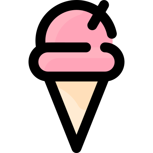アイスクリーム Vitaliy Gorbachev Lineal Color icon