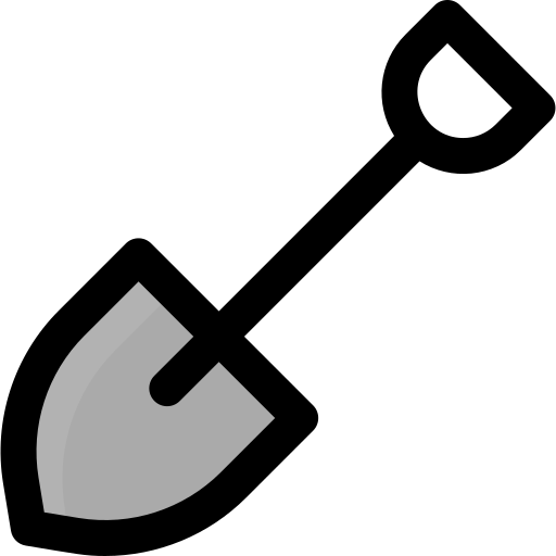 Shovel Vitaliy Gorbachev Lineal Color icon