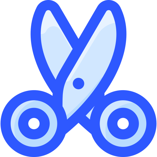 ハサミ Vitaliy Gorbachev Blue icon
