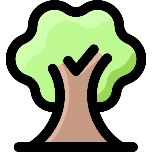 drzewo Vitaliy Gorbachev Lineal Color ikona
