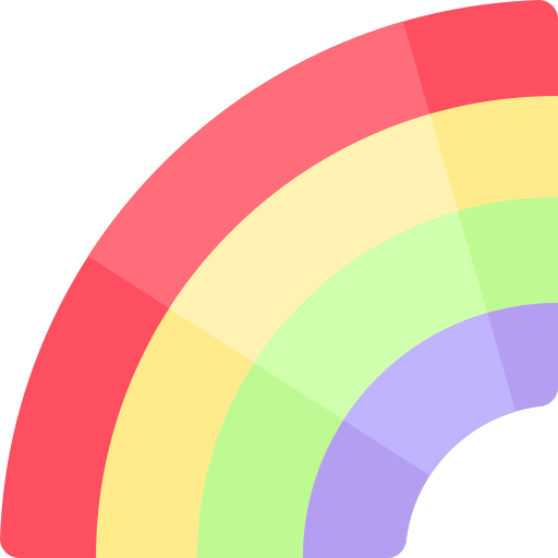 arco iris Vitaliy Gorbachev Flat icono
