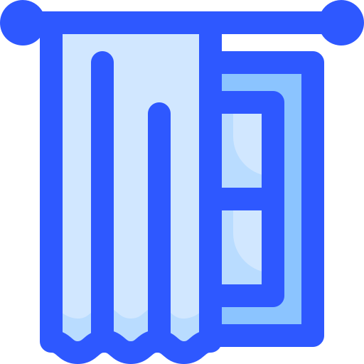 Curtain Vitaliy Gorbachev Blue icon