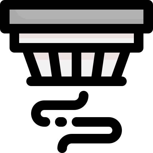 Smoke detector Vitaliy Gorbachev Lineal Color icon