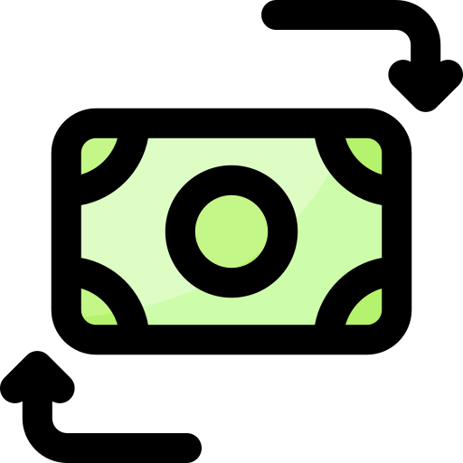 Currency exchange Vitaliy Gorbachev Lineal Color icon