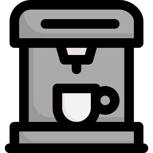 maszyna do kawy Vitaliy Gorbachev Lineal Color ikona