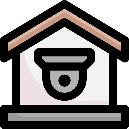 Home security Vitaliy Gorbachev Lineal Color icon