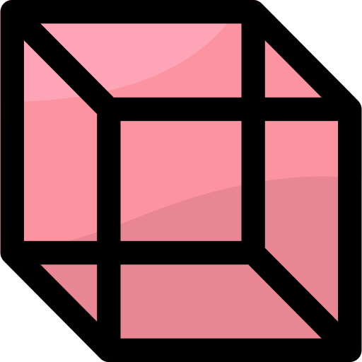 Cube Vitaliy Gorbachev Lineal Color icon