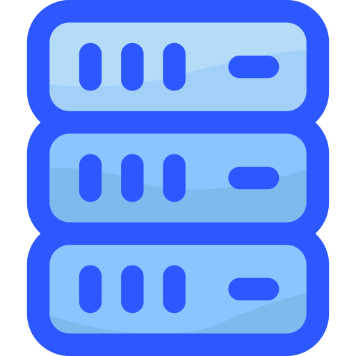 server Vitaliy Gorbachev Blue icon