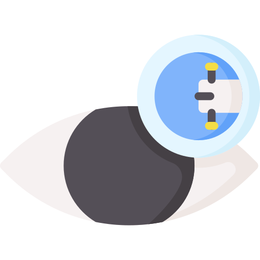 Smart lens Special Flat icon
